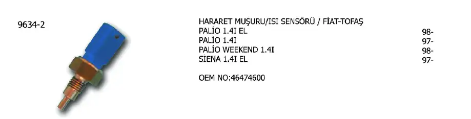 ÜNÜVAR 9634-2 Hararet Müşiri 46474600 resmi