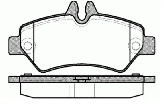 MGA 55216 Arka Fren Balatası 2E0698451 resmi