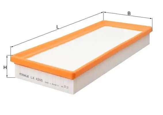 MAHLE LX4205 Hava Filtresi A2780940004 resmi