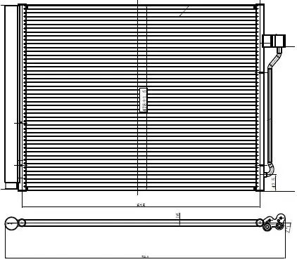 ORIS CBM005016 Klima Radyatörü 9219843 resmi