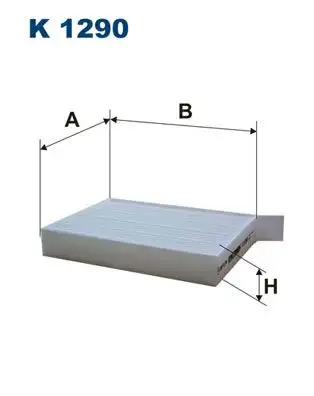 FILTRON K1290 Polen Filtresi resmi