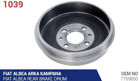 AYK 1039 Fren Kampanası 7769850 resmi