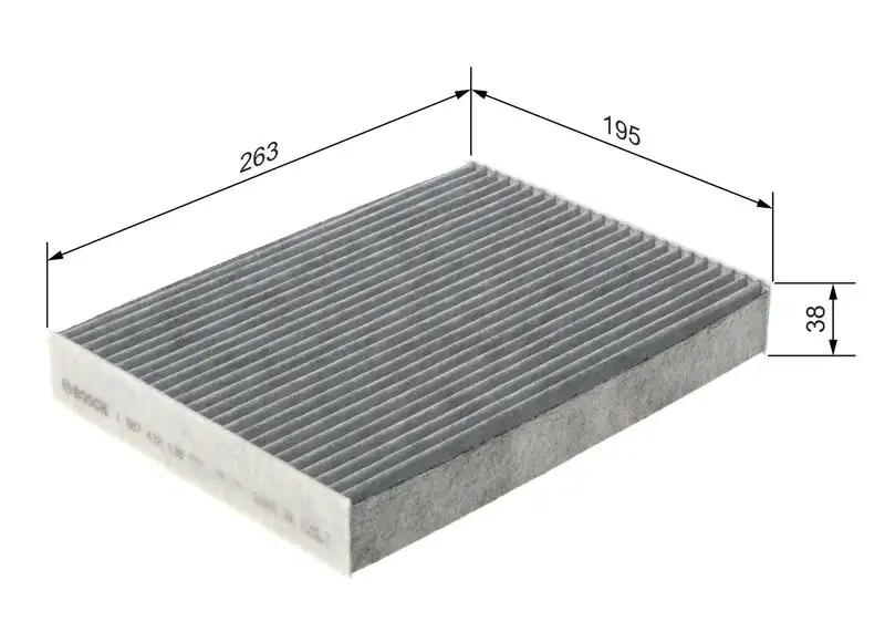 BOSCH 1987432538 Polen Filtresi (Karbonlu) resmi