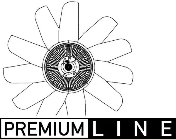 MAHLE CFF494000P Fan Pervanesi PGG500340 resmi