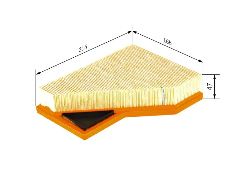 BOSCH 1457433100 Hava Filtresi 13727529261 resmi