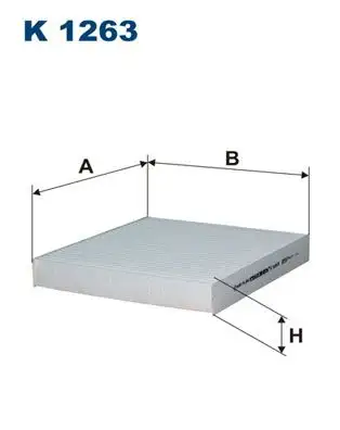 FILTRON K1263 Polen Filtresi 971332K000 resmi