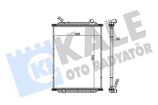 KALE 349460 Radyatör resmi