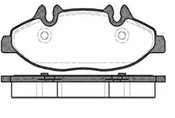 MGA 55304 Ön Fren Balatası 14210910 resmi