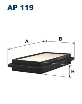 FILTRON AP119 Hava Filtresi resmi