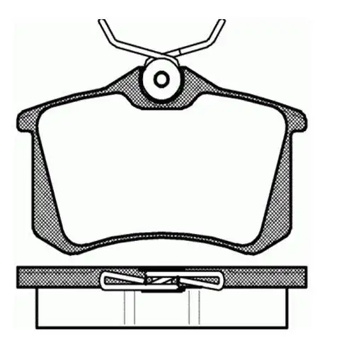 MGA 55202 Arka Fren Balatası 1J0698451P resmi