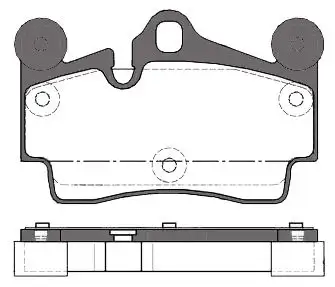MGA 55581 Arka Fren Balatası 7L0698451B resmi