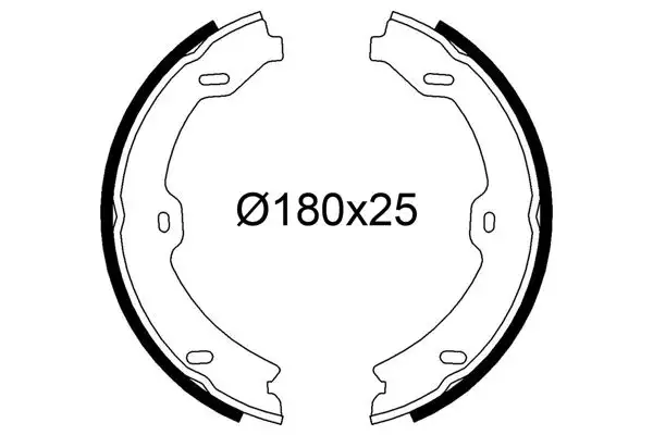 VALEO 564280 El Fren Balatası resmi