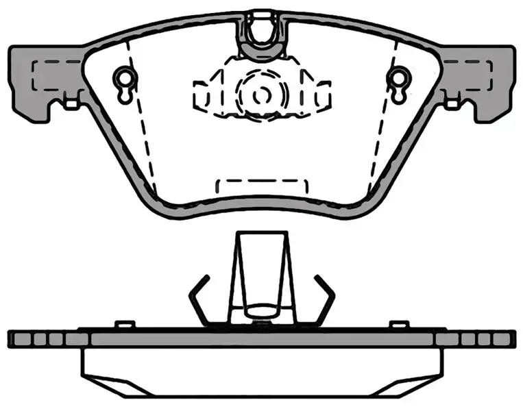 MGA 56209 Ön Fren Balatası 34116763617 resmi