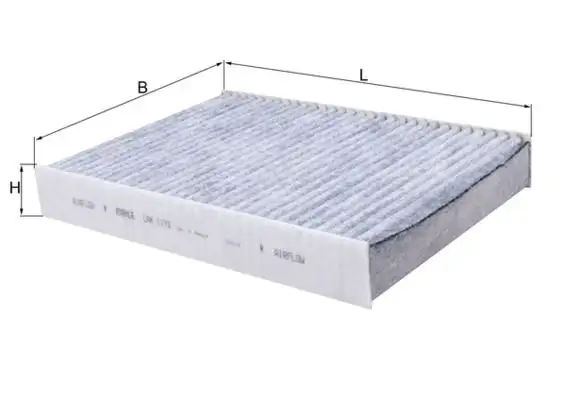 MAHLE LAK1173 Polen Filtresi (Karbonlu) resmi