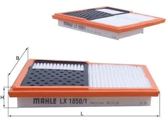 MAHLE LX1850/1 Hava Filtresi resmi