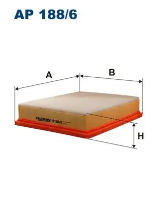 FILTRON AP188/6 Hava Filtresi 32016013 resmi