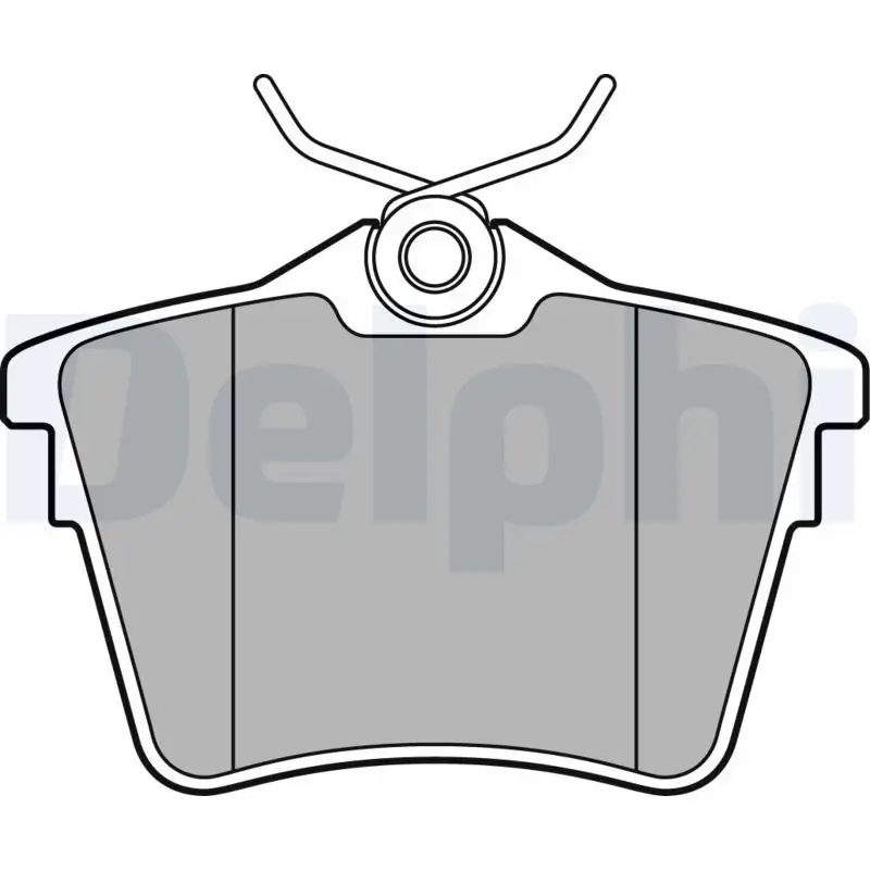 DELPHI LP1892 Arka Fren Balatası resmi