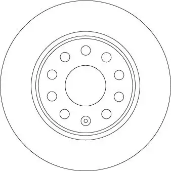 TRW DF6952 Arka Fren Diski 5Q0615601B resmi