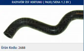 MASTER M2688 Radyatör Üst Hortumu 46464284 resmi
