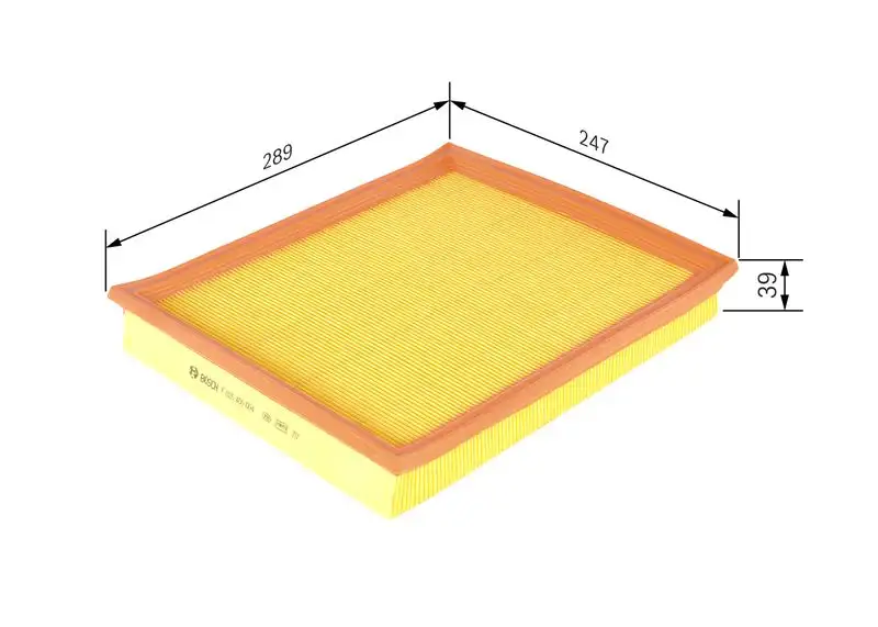 BOSCH F026400004 Hava Filtresi resmi