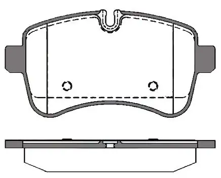 MGA 55585 Arka Fren Balatası 42555917 resmi