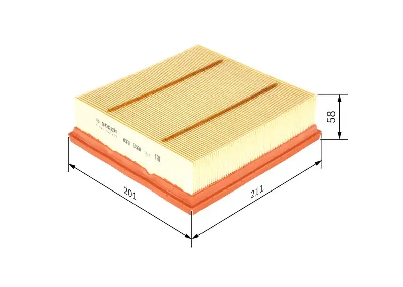 BOSCH F026400498 Hava Filtresi resmi