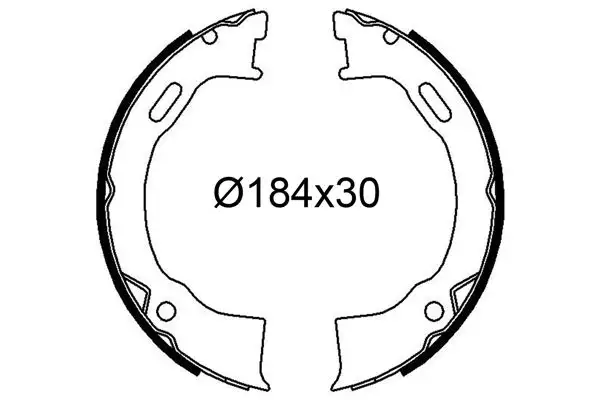 VALEO 564299 Arka Fren Balatası resmi