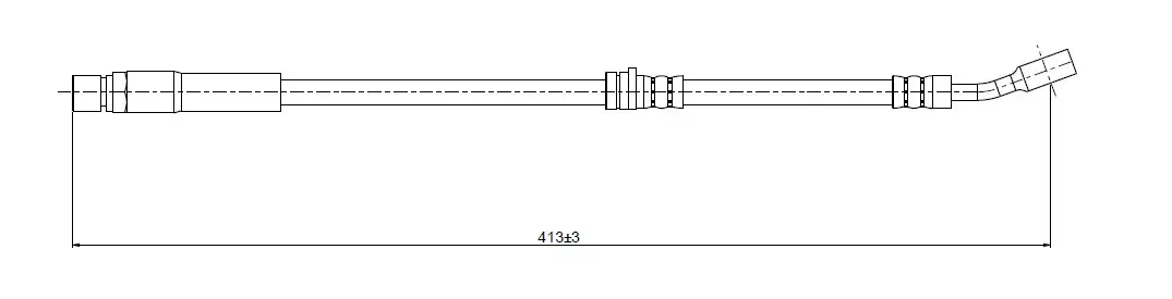 CAVO C800515A Ön Fren Hortumu 562364562 resmi