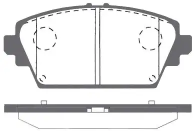 MGA 55408 Ön Fren Balatası 41060AV125 resmi