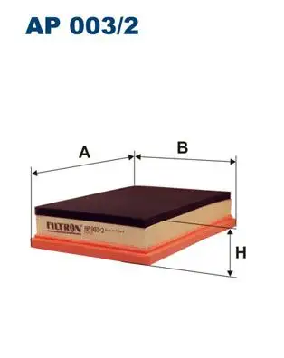 FILTRON AP003/2 Hava Filtresi K53030730 resmi