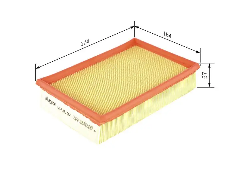 BOSCH 1457433264 Hava Filtresi resmi