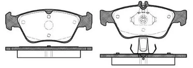 MGA 56305 Ön Fren Balatası 24204420 resmi