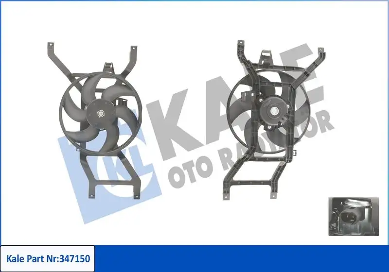 KALE 347150 Fan Motoru 8200779073 resmi