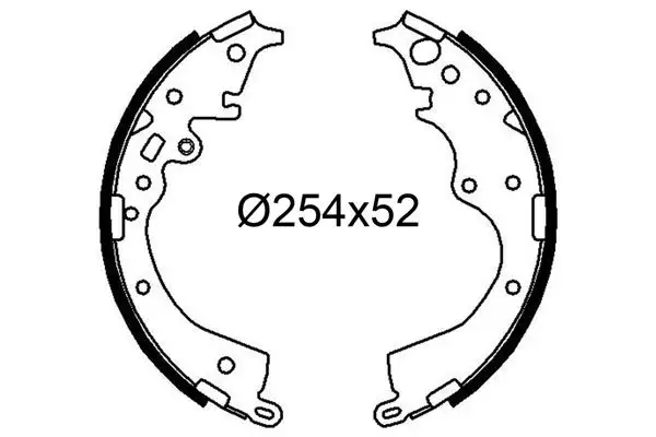 VALEO 564308 Arka Fren Balatası resmi