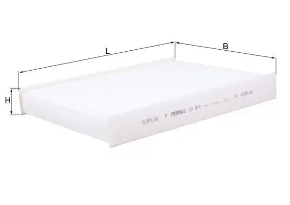 MAHLE LA814 Polen Filtresi 6479K9 resmi