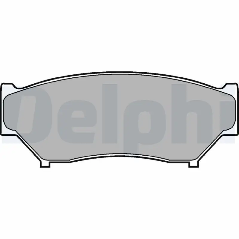 DELPHI LP967 Ön Fren Balatası resmi