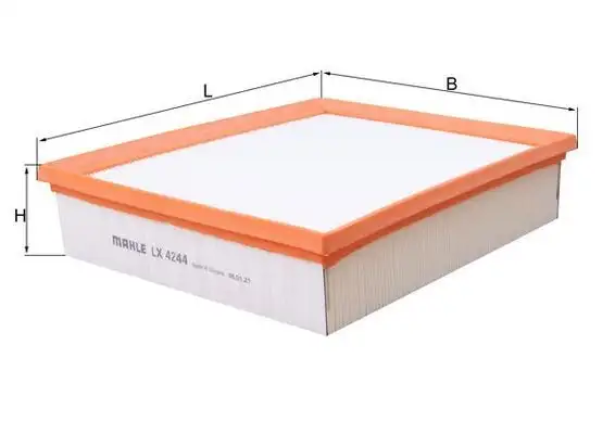MAHLE LX4244 Hava Filtresi 6C0129620 resmi