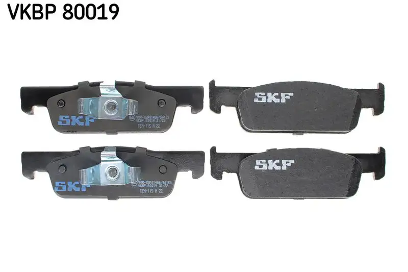 SKF VKBP80019 Ön Fren Balatası resmi