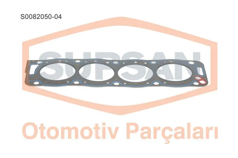 SUPSAN S0082050-04 Silindir Kapak Contası 0209Y8 resmi