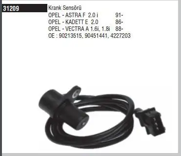 DODUCO 31209 Krank Sensörü 90451441 resmi