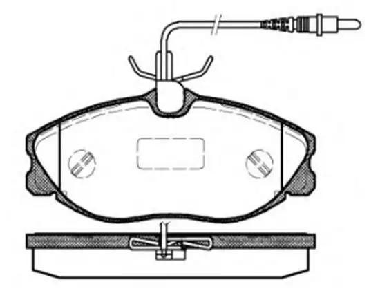 MGA 55162 Ön Fren Balatası 425132 resmi