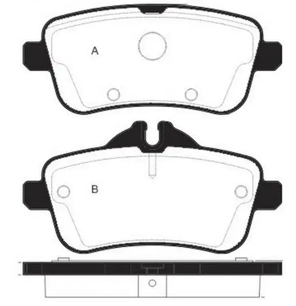 MGA 56301 Arka Fren Balatası 64204020 resmi