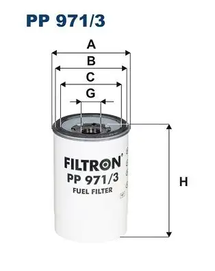 FILTRON PP971/3 Yakıt Filtresi resmi