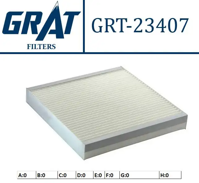 GRAT 23407 Polen Filtresi JKR100020 resmi