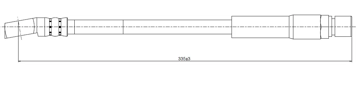 CAVO C800260A Ön Fren Hortumu 562358 resmi
