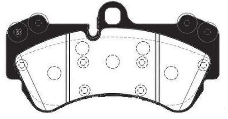 MGA 56402 Ön Fren Balatası 7L0698151Q resmi