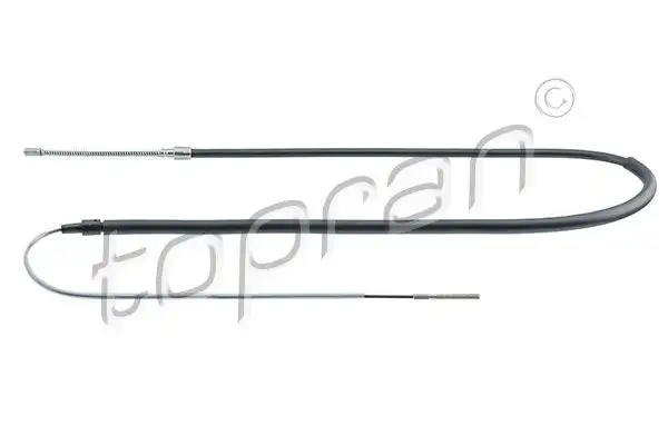 TOPRAN 103520001 El Fren Halatı (Arka) 357609721 resmi