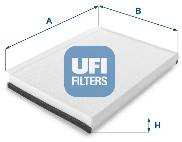 UFI 53.137.00 Polen Filtresi (Karbonlu) resmi