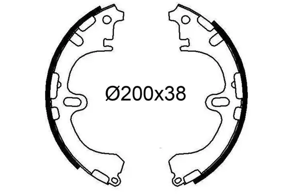 VALEO 564249 Arka Fren Balatası resmi