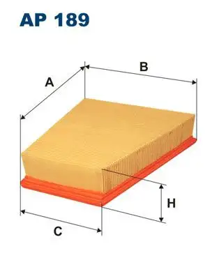 FILTRON AP189 Hava Filtresi resmi